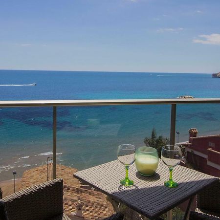 Beautiful Frontline Apartment Melioria With Panoramic Seaview Calpe Exteriör bild