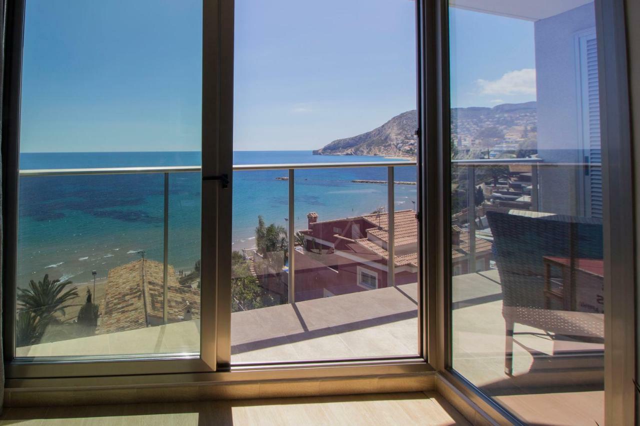 Beautiful Frontline Apartment Melioria With Panoramic Seaview Calpe Exteriör bild