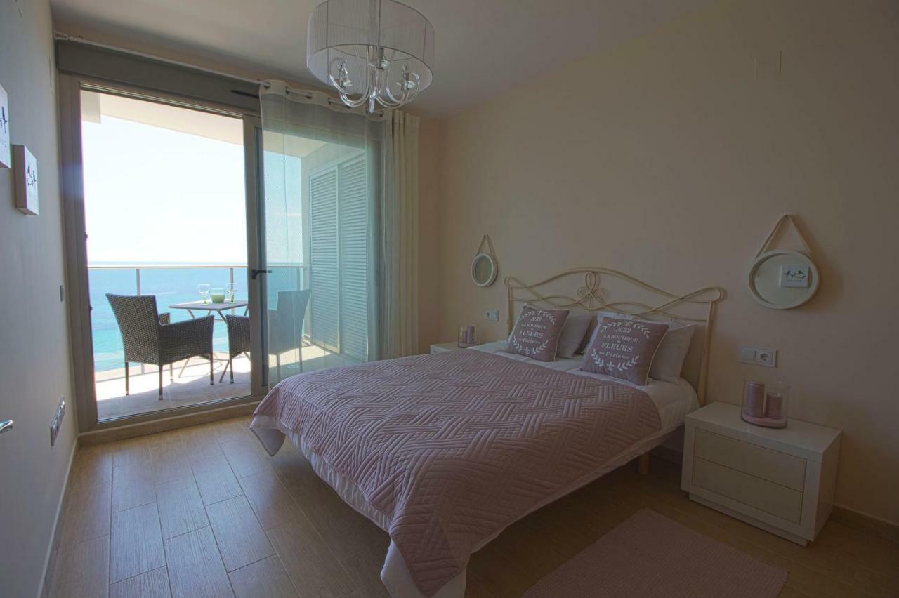 Beautiful Frontline Apartment Melioria With Panoramic Seaview Calpe Exteriör bild