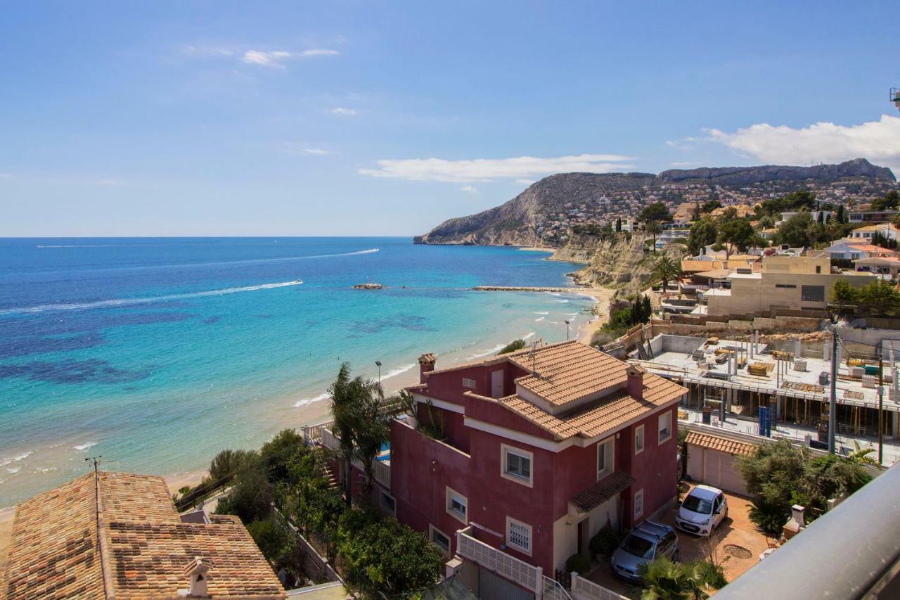 Beautiful Frontline Apartment Melioria With Panoramic Seaview Calpe Exteriör bild
