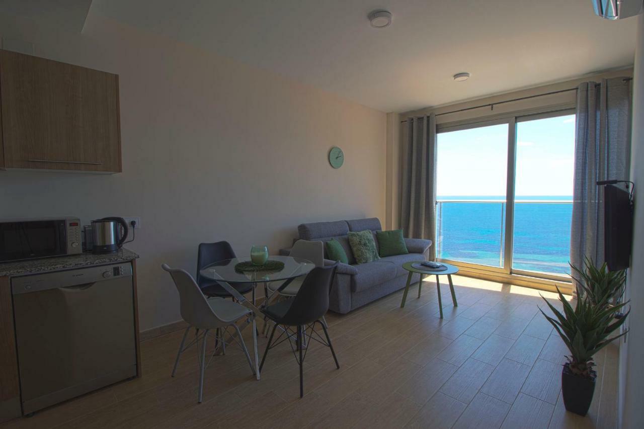 Beautiful Frontline Apartment Melioria With Panoramic Seaview Calpe Exteriör bild